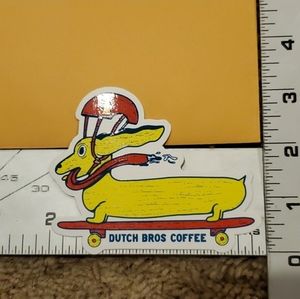 DOG Dutch Bros Sticker